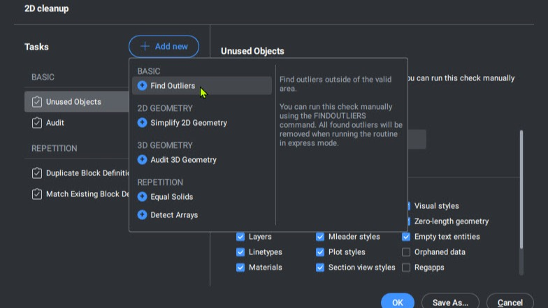 Find Outliers in Drawing Health Manager